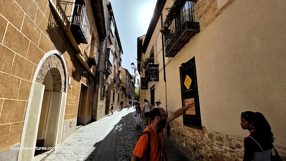 Narrow streets of the Old Town