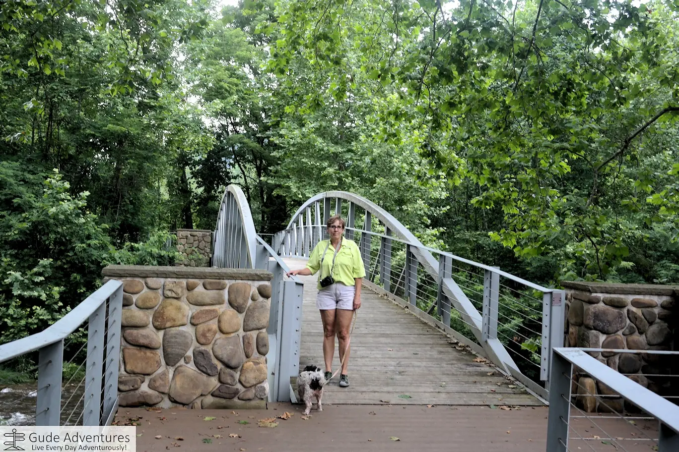 Bridge on the trail to the top of the rocks
