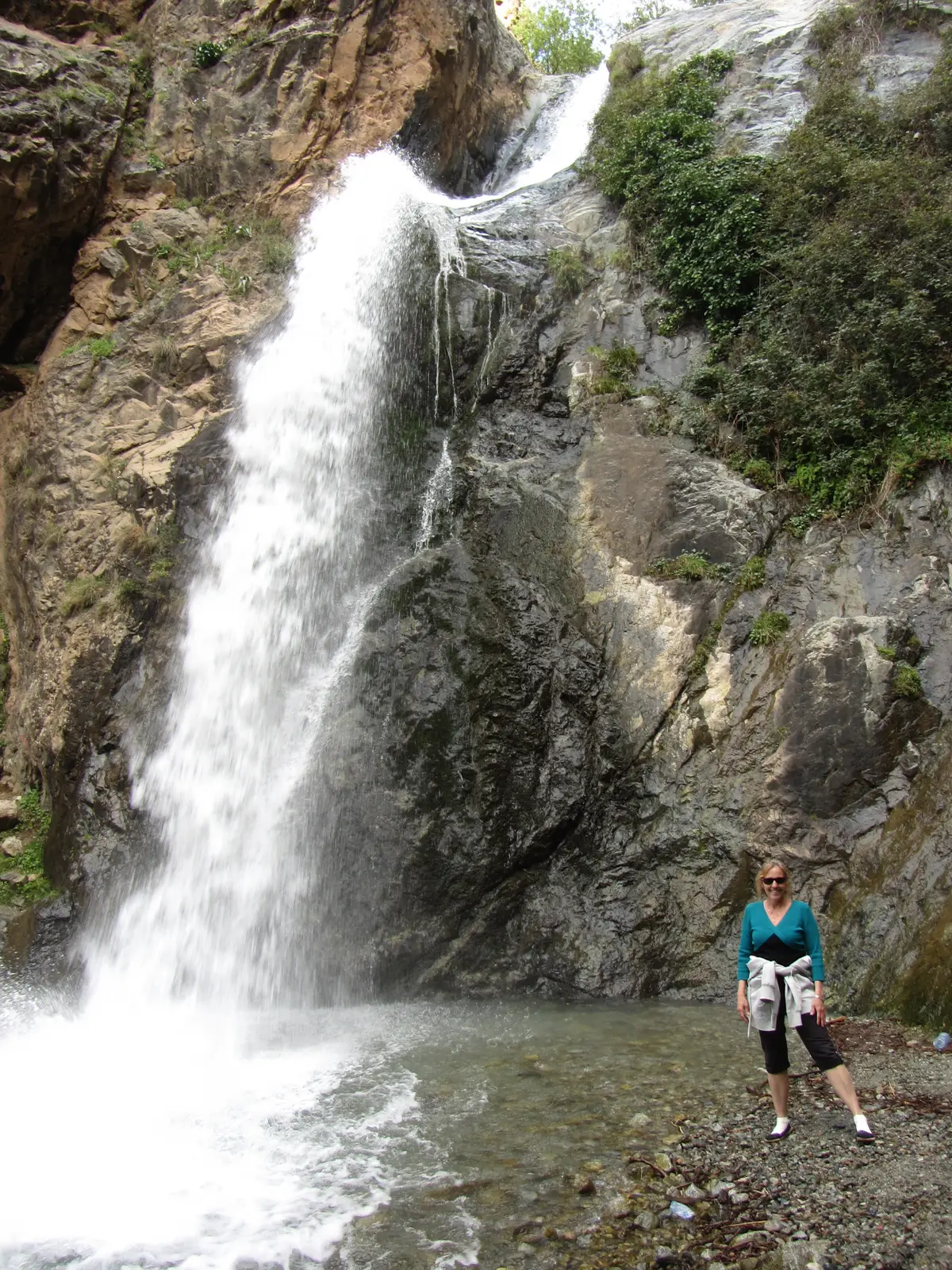 One of the seven waterfalls at Setti Fatma