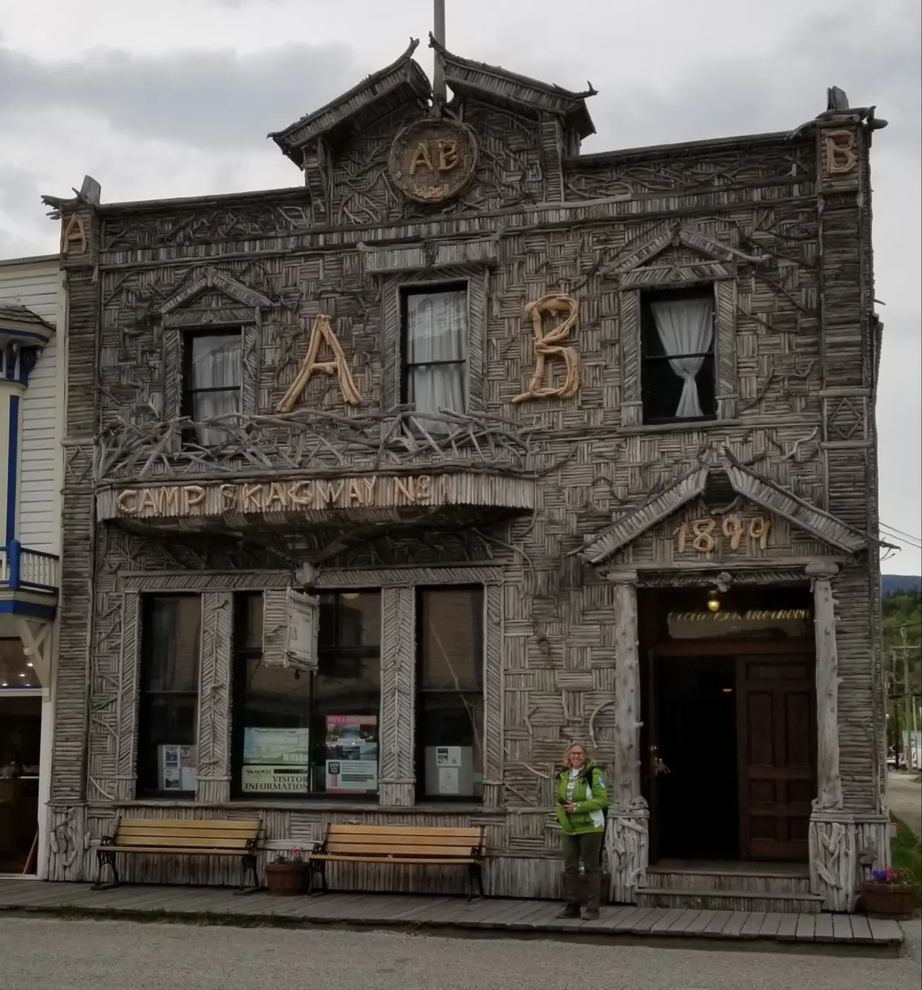 Camp Skagway building from 1899