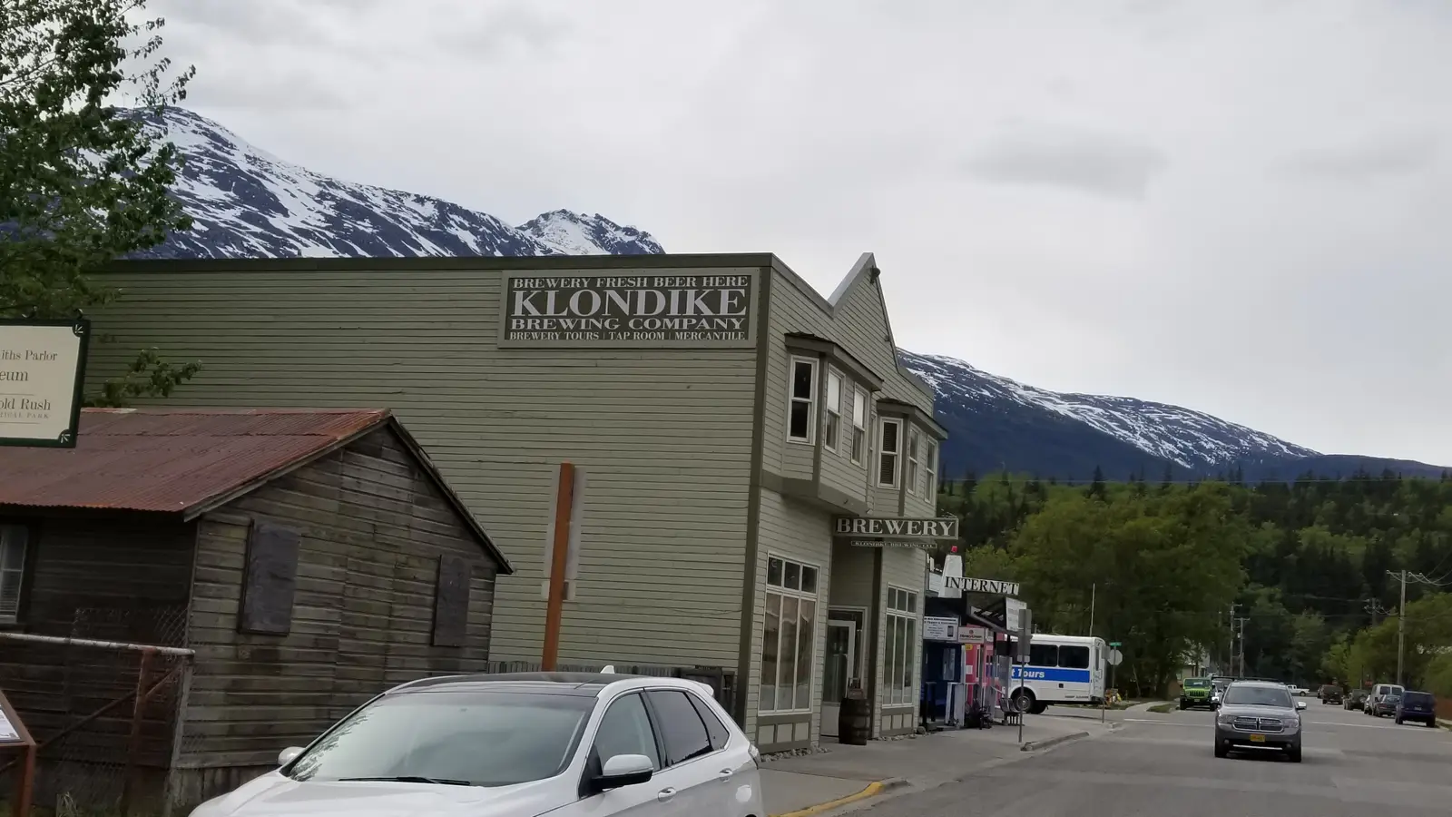 The Klondike Brewery in Skagway