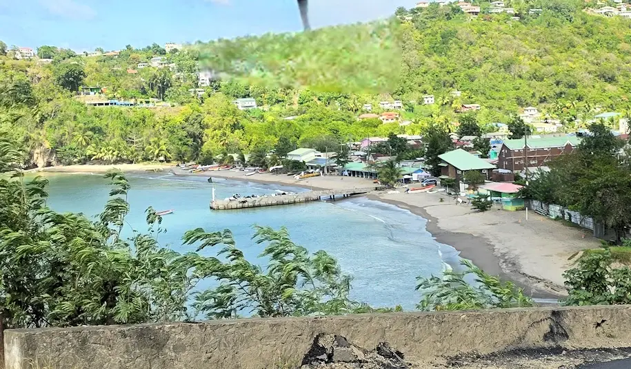 L'Anse la Raye beach