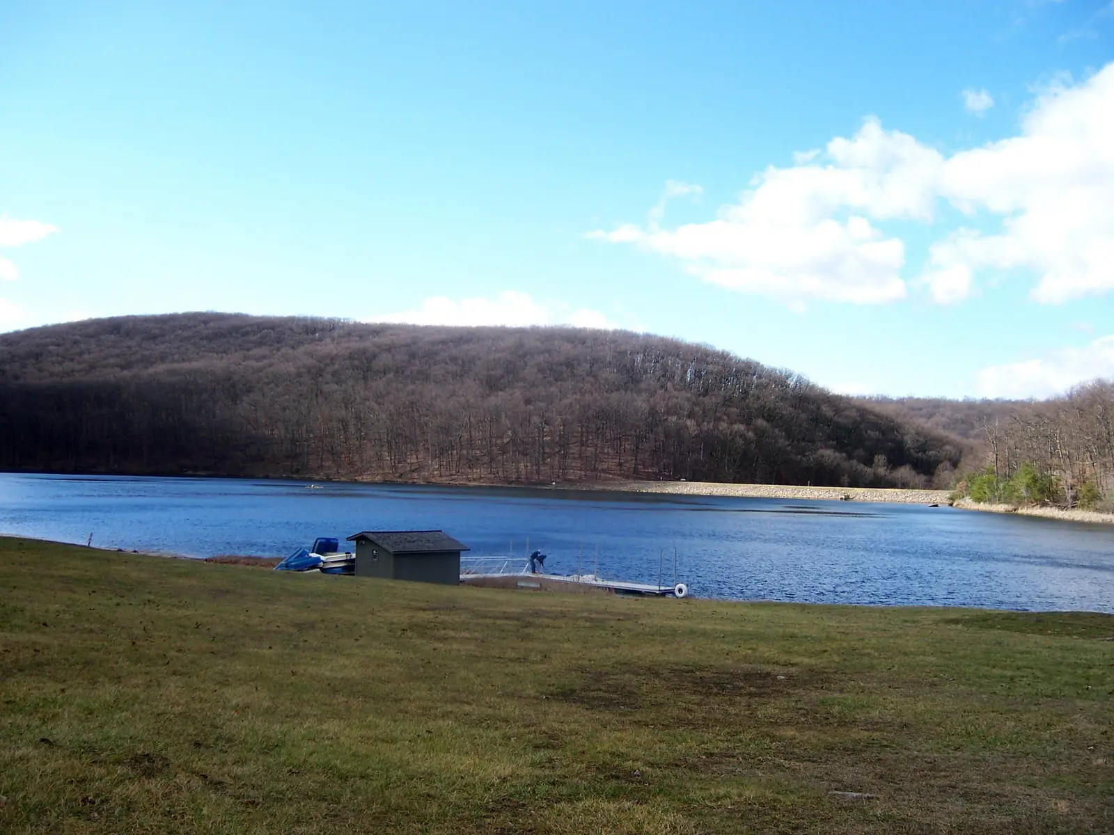 Greenbriar Lake at South Mountain in the Greenbriar State Park
