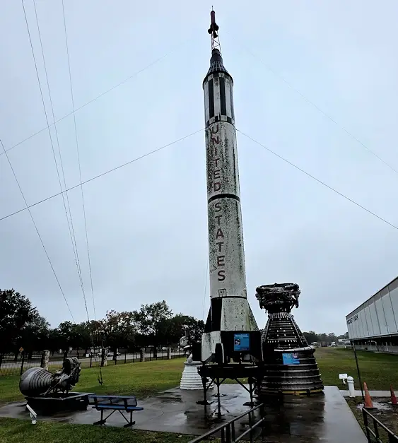Mercury launch Vehicle in the George Abbey Rocket Park