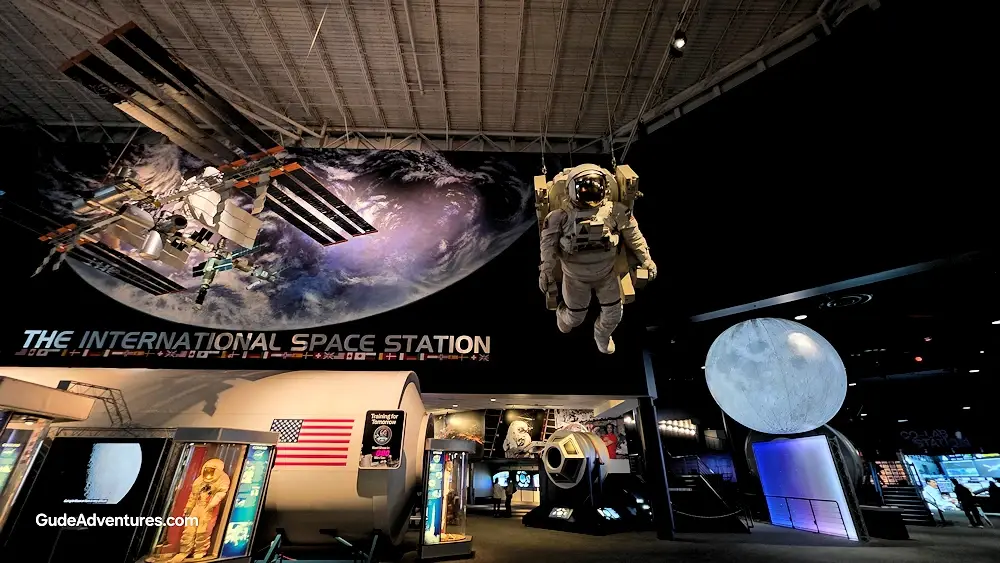 International Space Station display