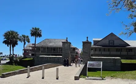 City Gate on the north end of St George Street