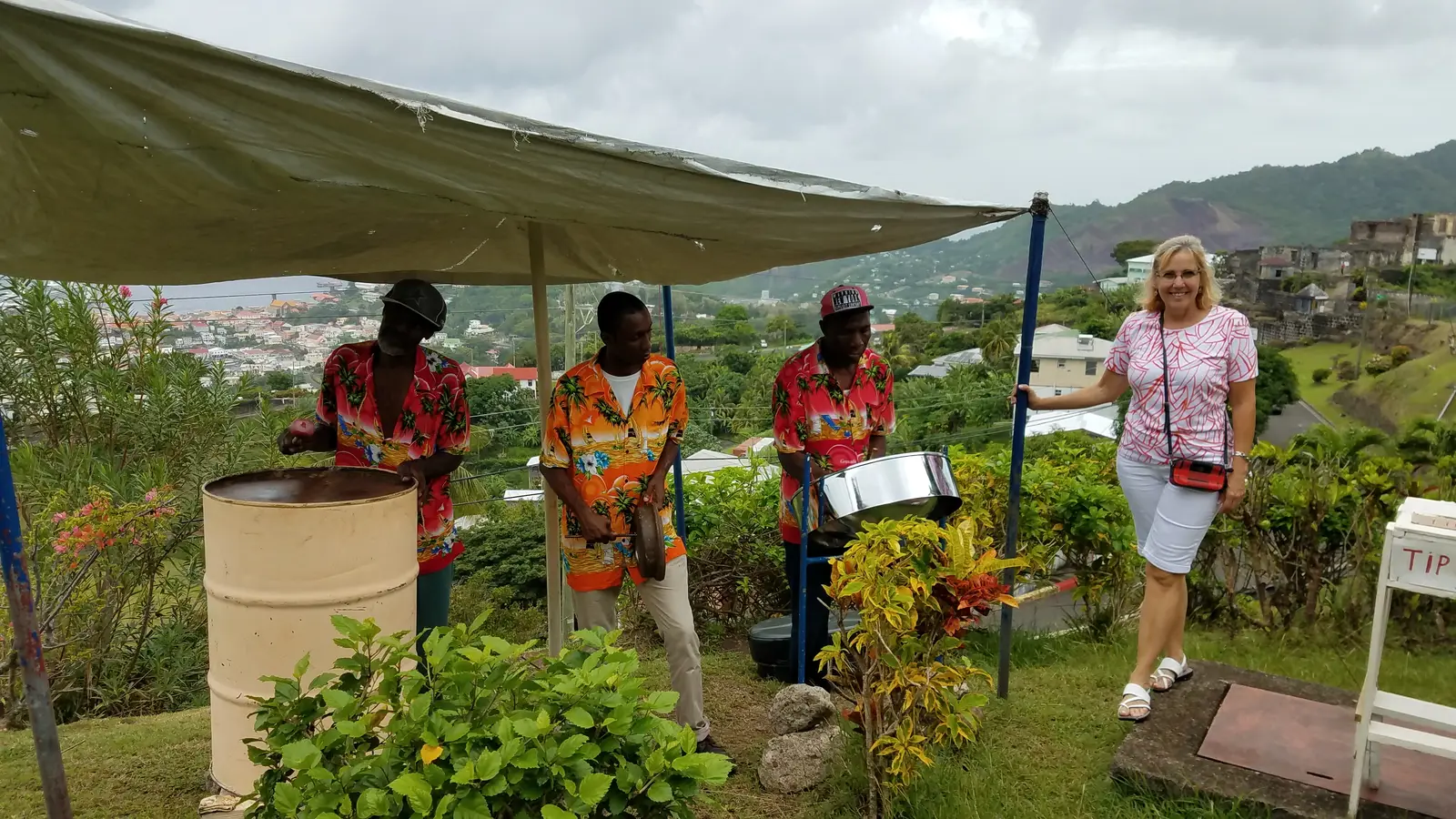 Steel band at Ft Frederick