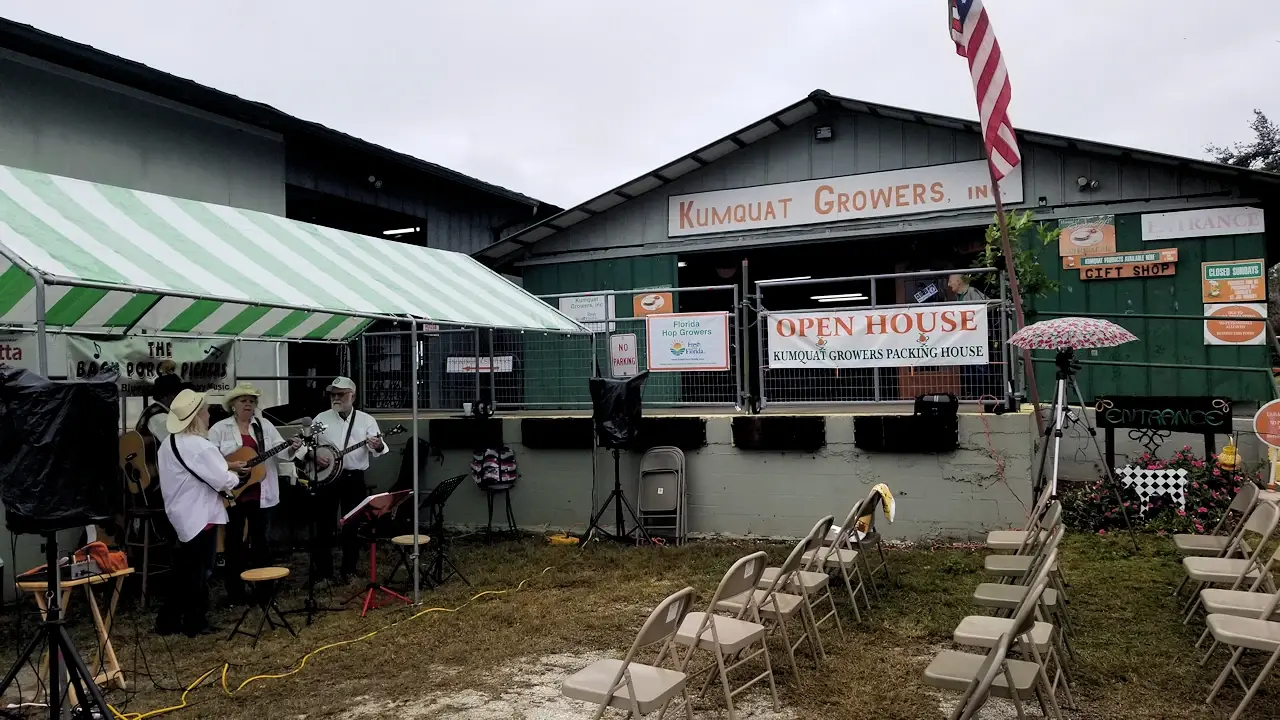 Kumquat Growers Annual Open House at the end of January.