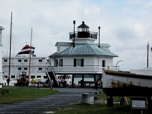 Chesapeake Bay Maritime Museum's 1879 Hooper Strait Lighthouse