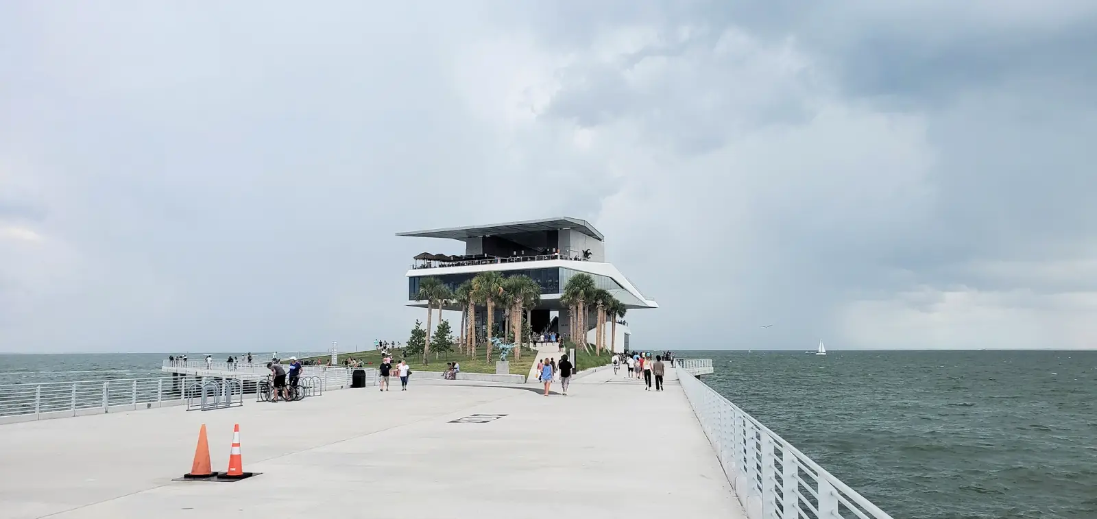 The east end of the  St. Pete Pier.