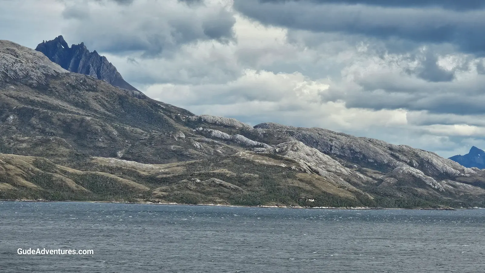 Mountains in the Straits of Magellan