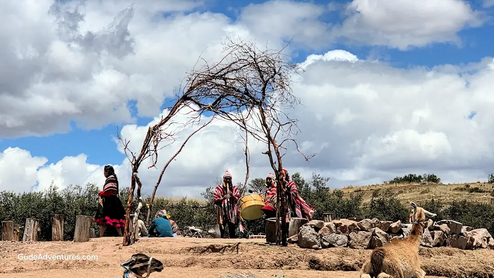 Traditional spiritual ceremony