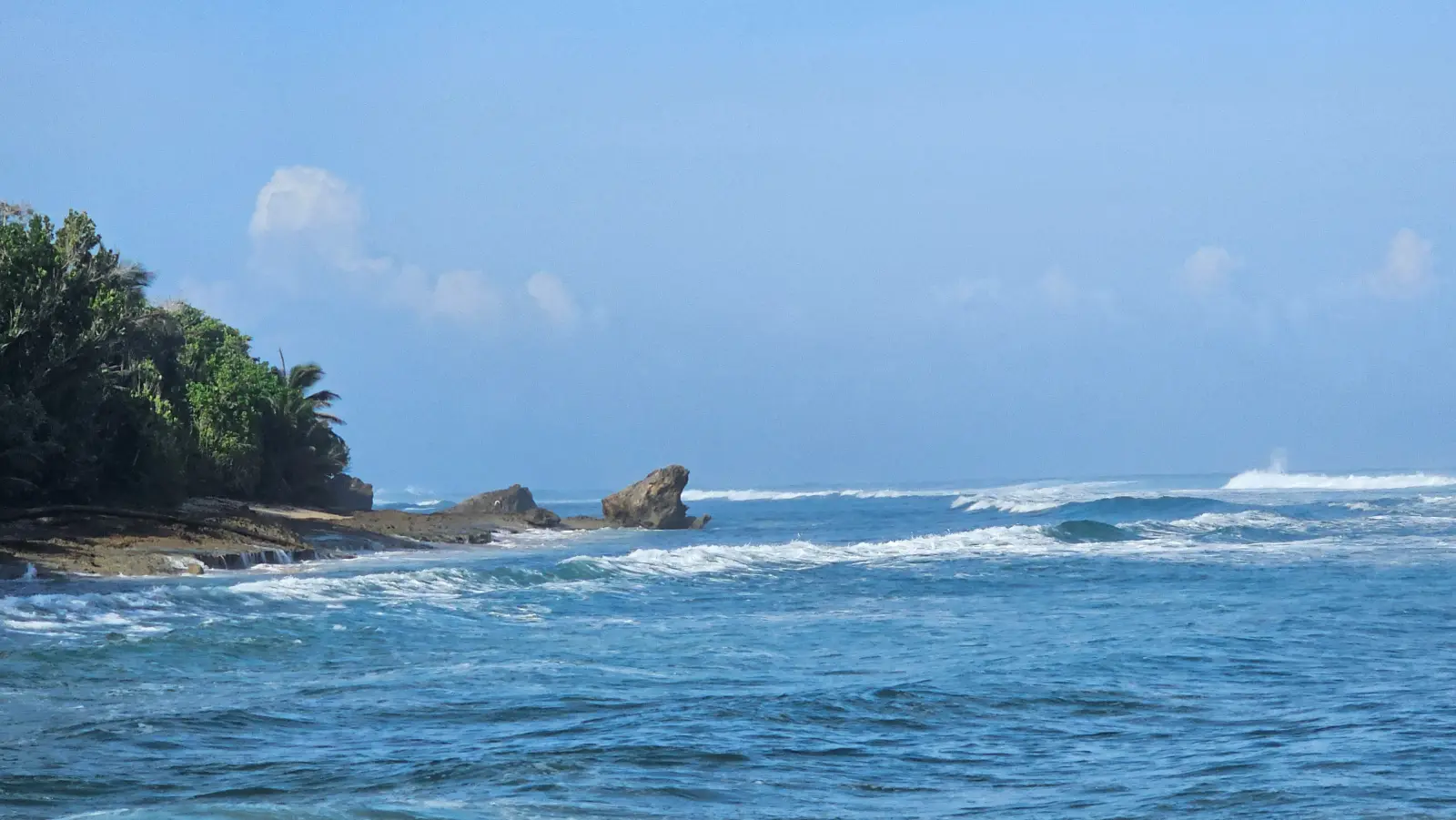 Southern point at Surfers Beach
