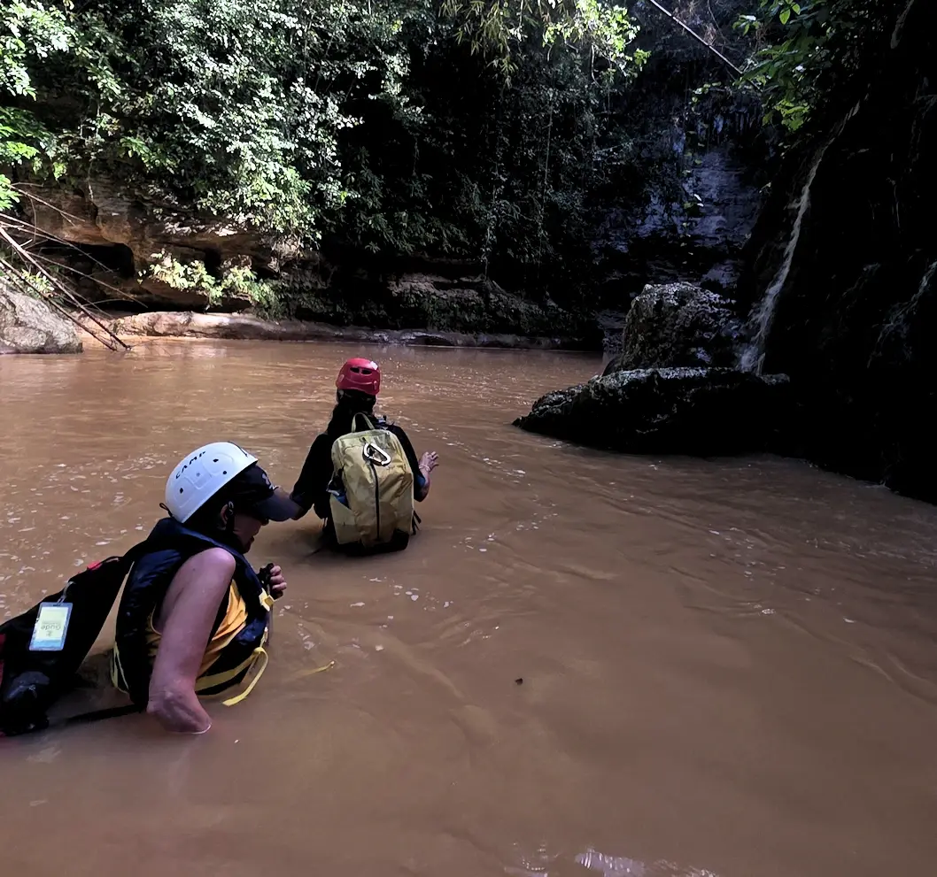 Walking down the Tanama River