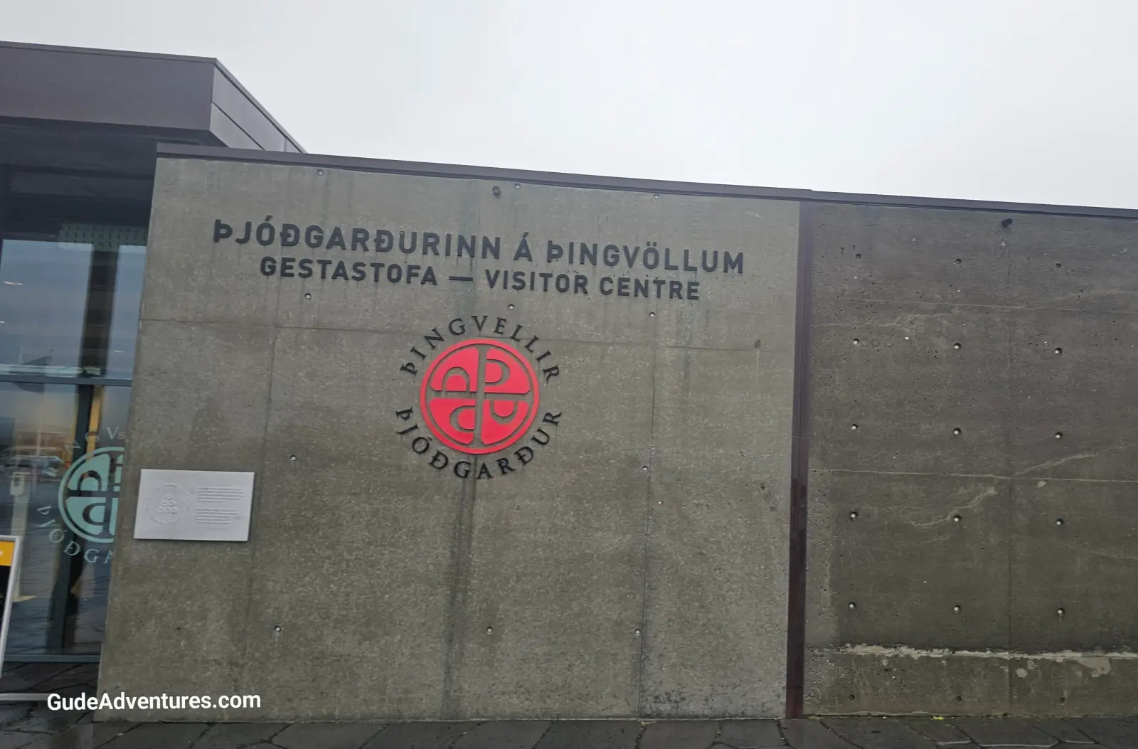 Þingvellir National Park (Thingvellir) Visitor Center at the park.