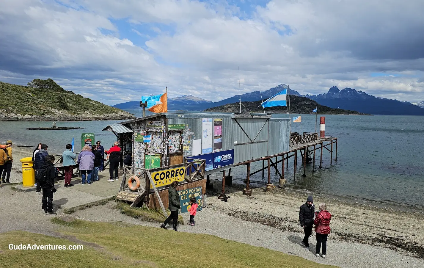 The world's southernmost post office on Beagle Channel.