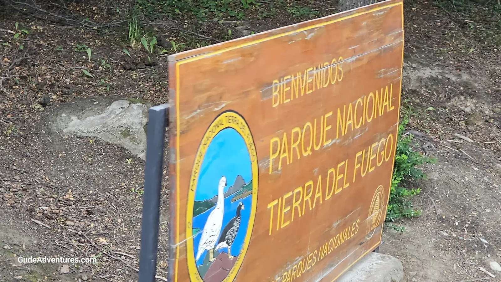 Tierra del Fuego National Park entrance