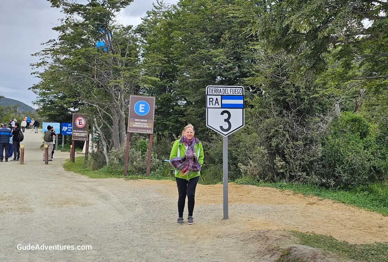 Argentina's National Route 3 is the southernmost section of the Pan American Highway
