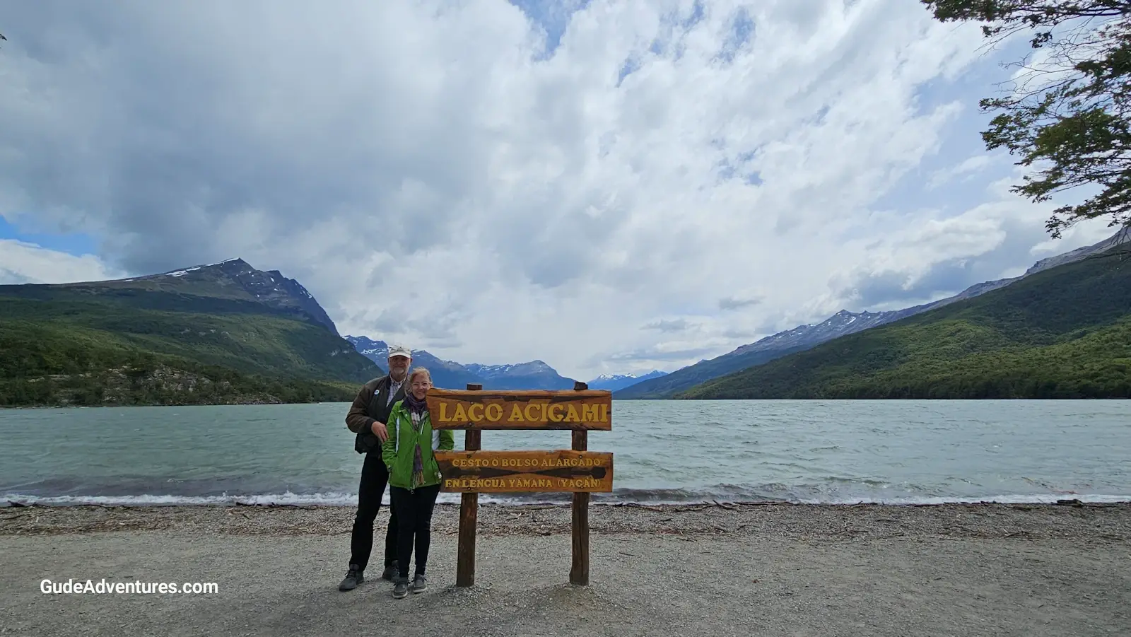 Lago Acicami is a glacial lake on the border between Argentina and Chile. 