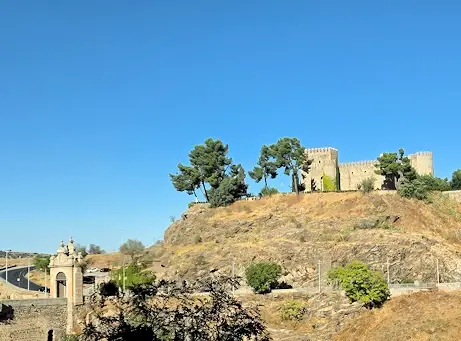 Castillo de San Servando across the river from Toledo