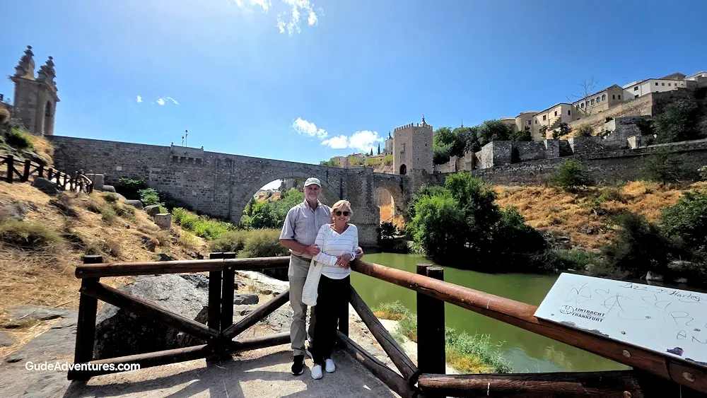  Tagus River and City Walls at the Alcantara Bridge