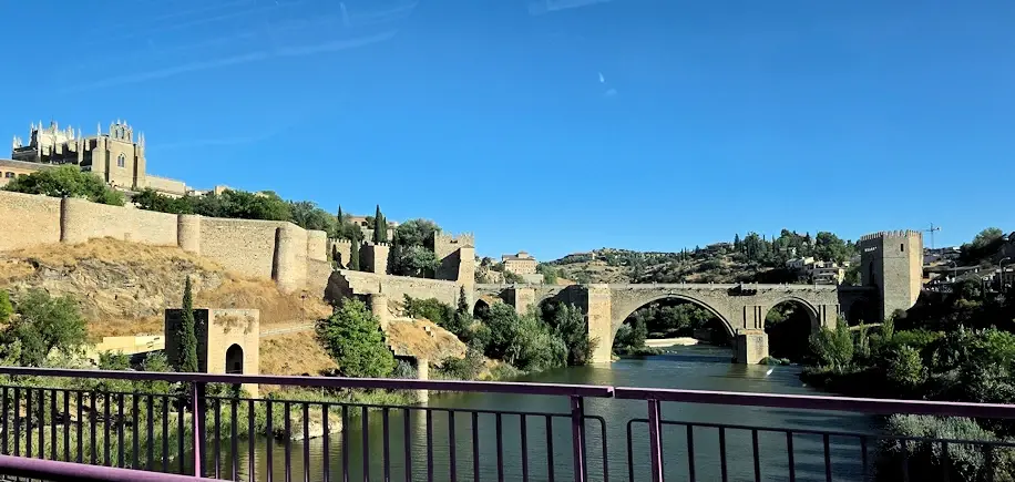  Tagus River and City Walls at the Alcantara Bridge from Rda, de Juanelo