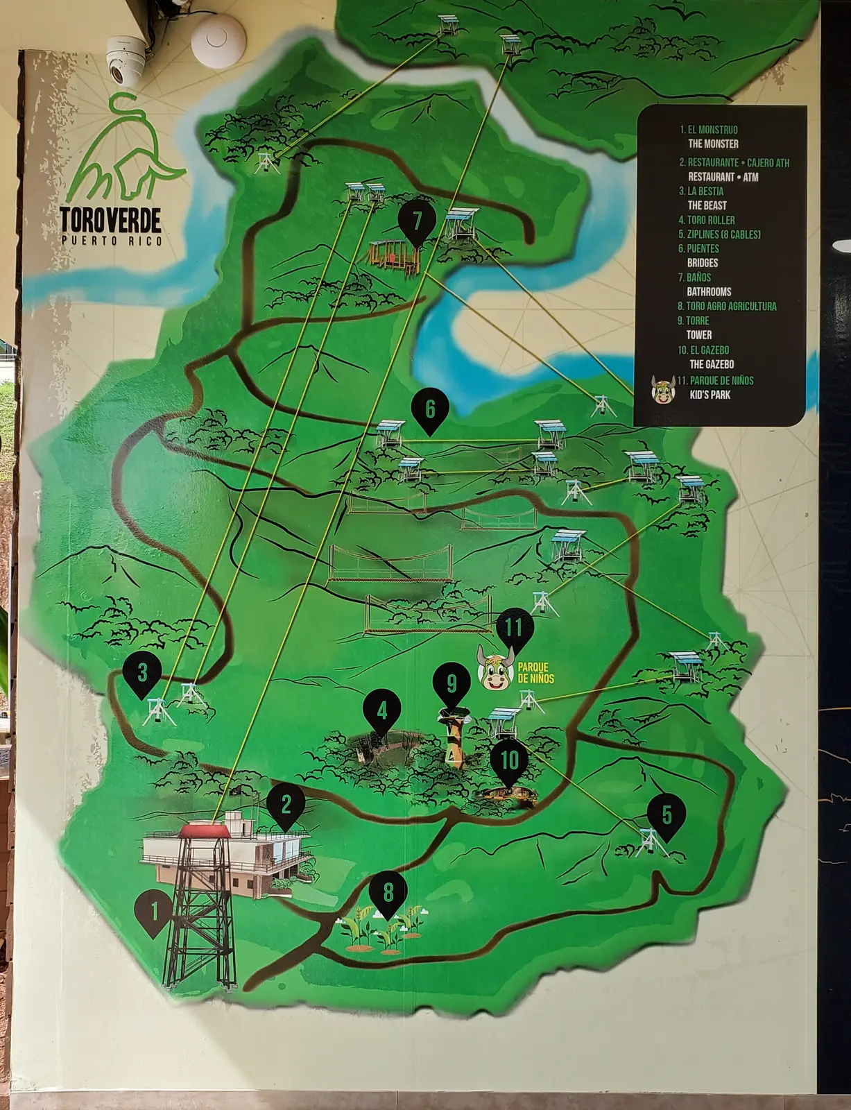 Toro Verde Nature Adventure park 