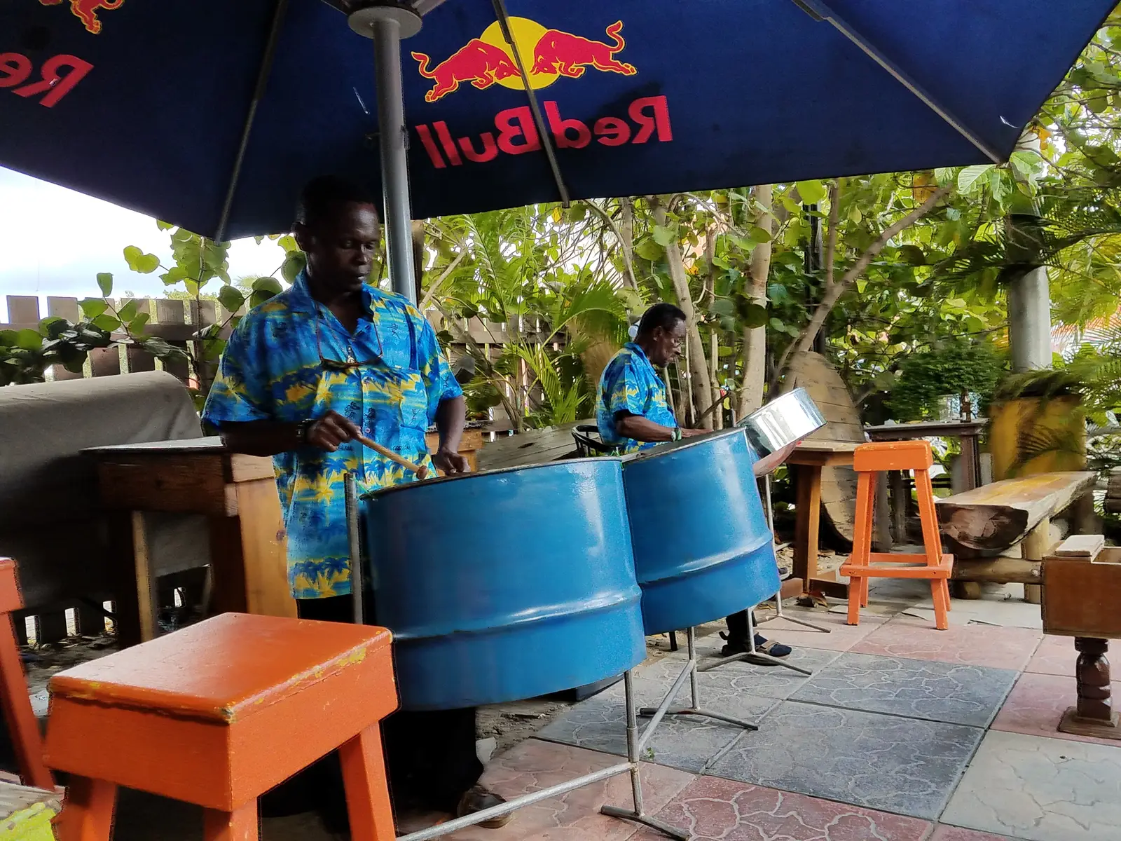 Steel Drum Band in Tortola