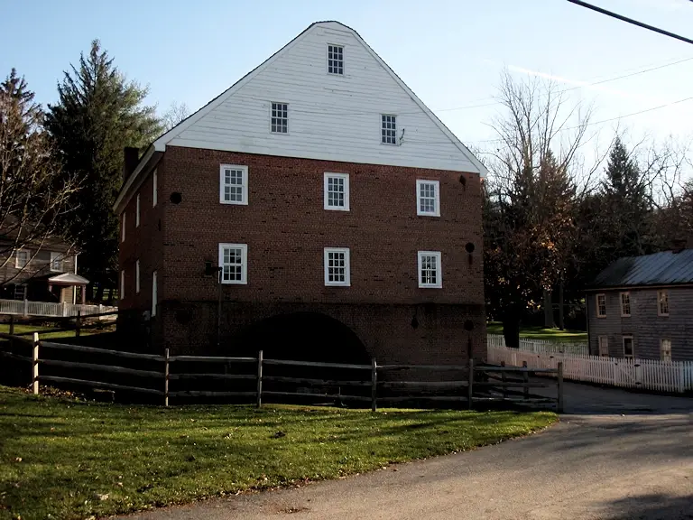 Another view of the mill house at Union Mills