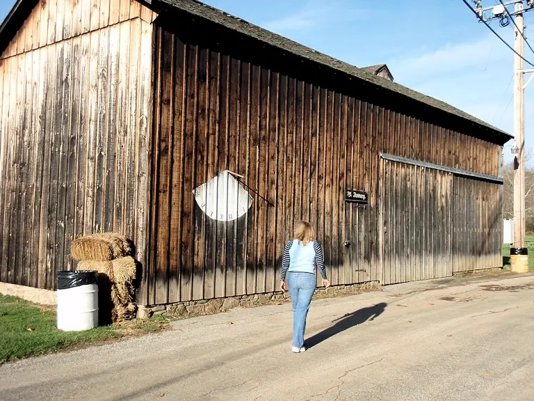 Old barn at Union Mills