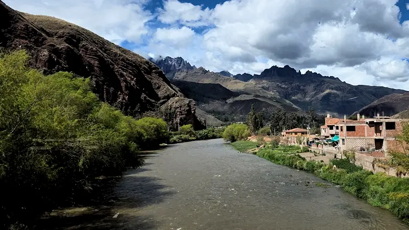 Ollantaytambo River in Urubamba