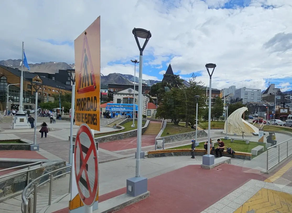 Plaza in Ushuaia