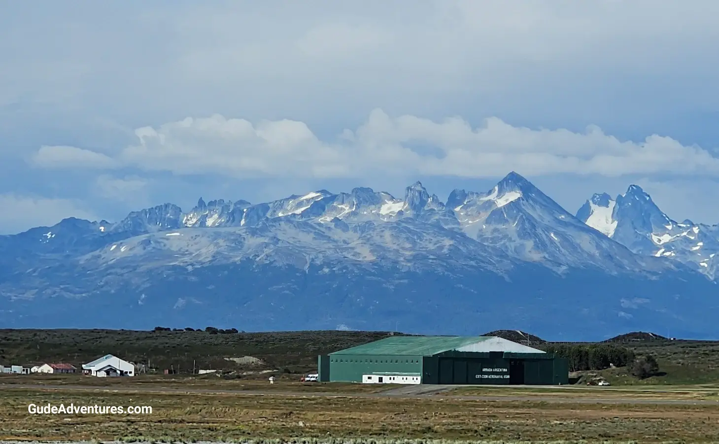 The Ushuaia airport