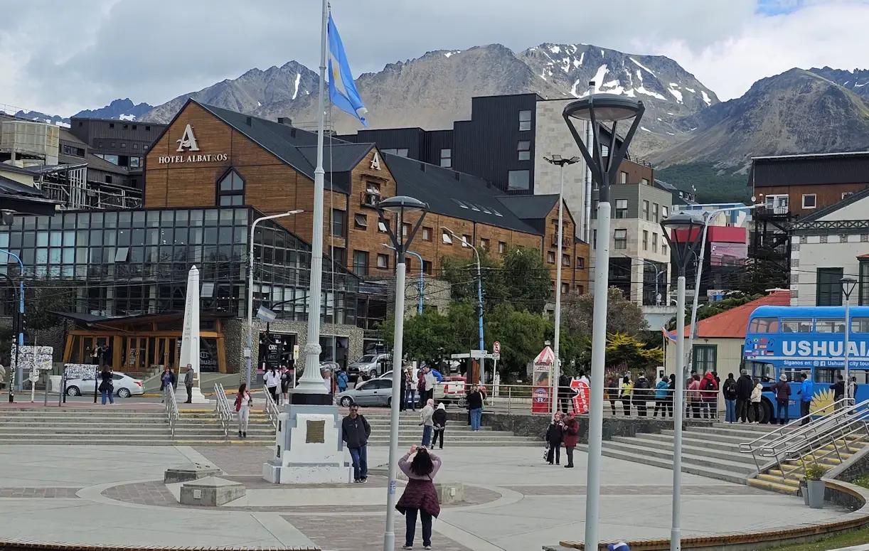 Plaza in Ushuaia