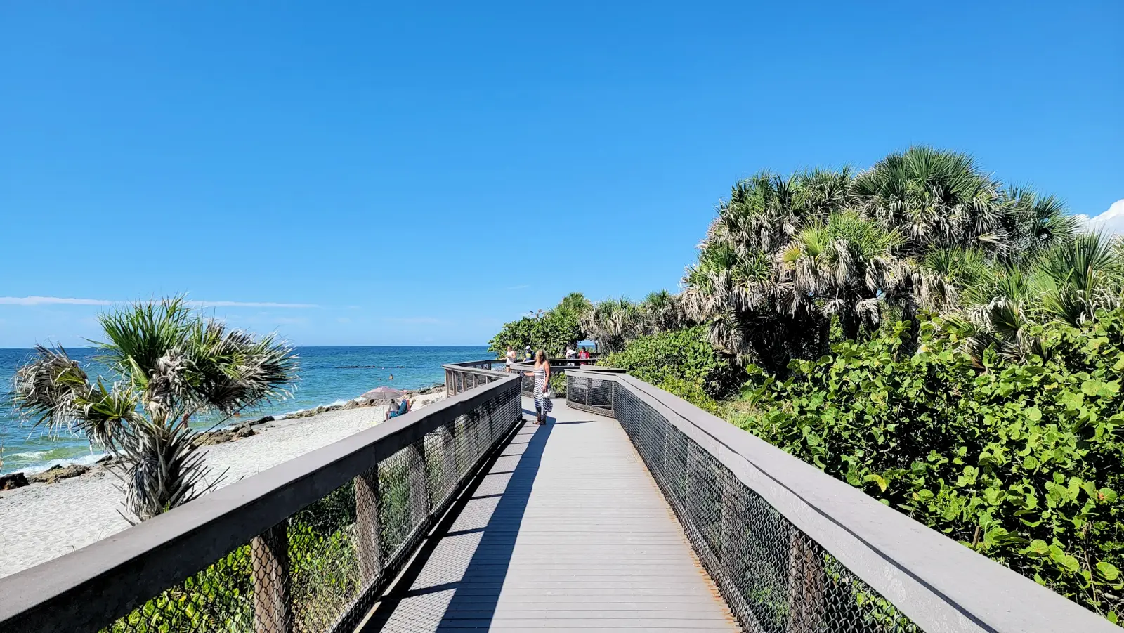 Caspersen Beach boardwalk