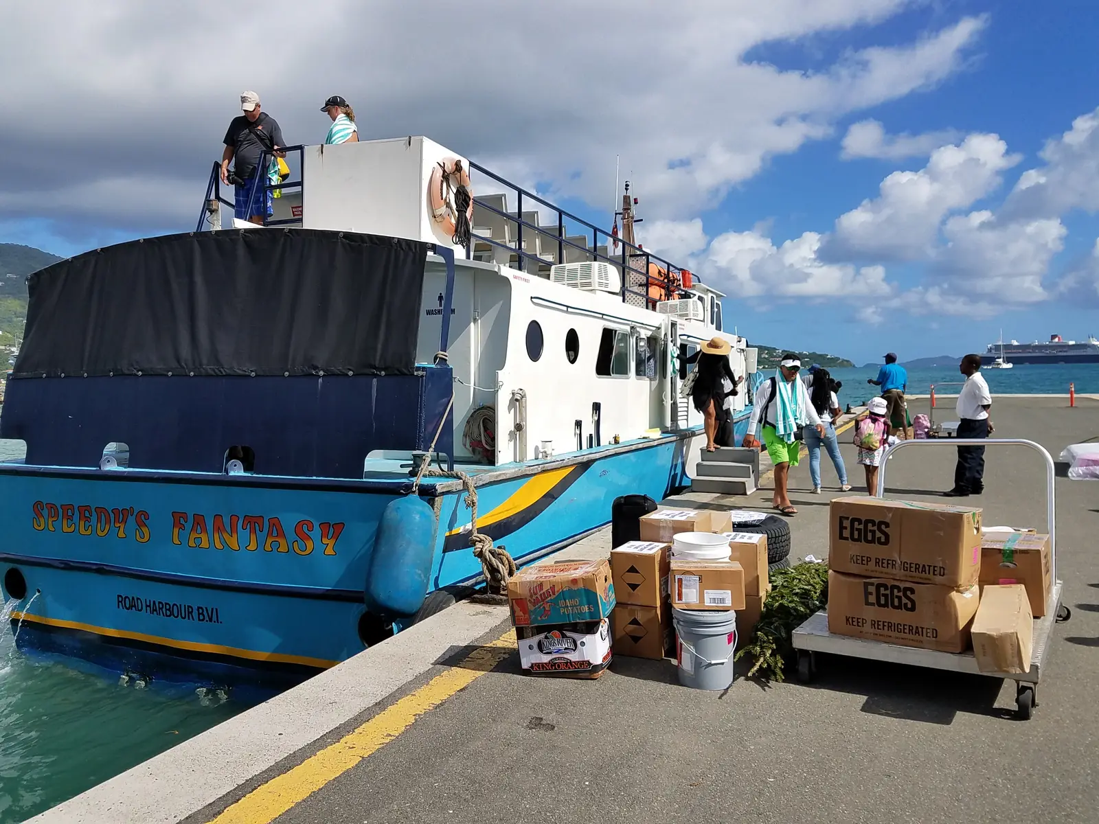 ferry from Tortola to Virgin Gorda
