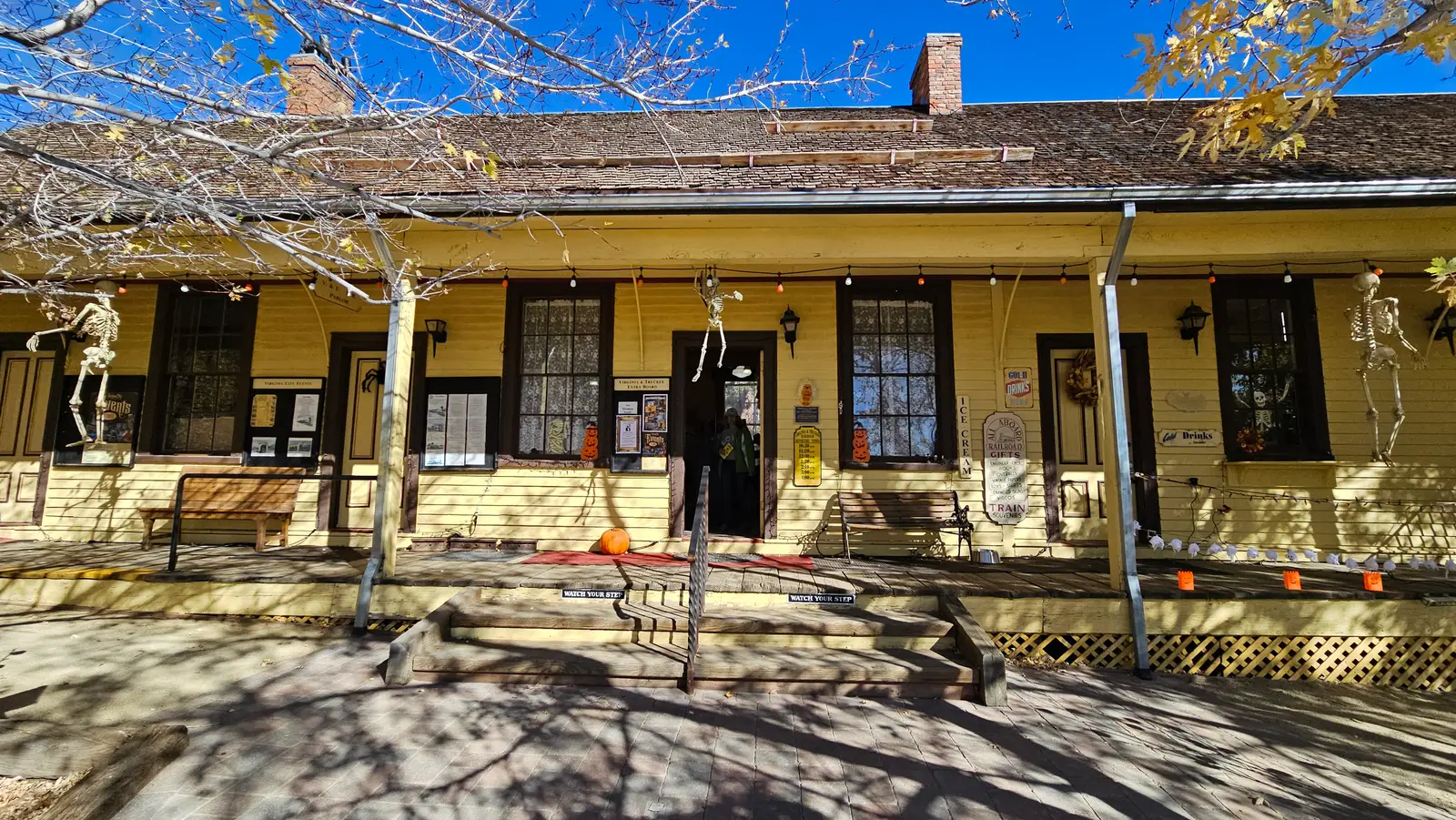 Virginia & Truckee Railroad train station