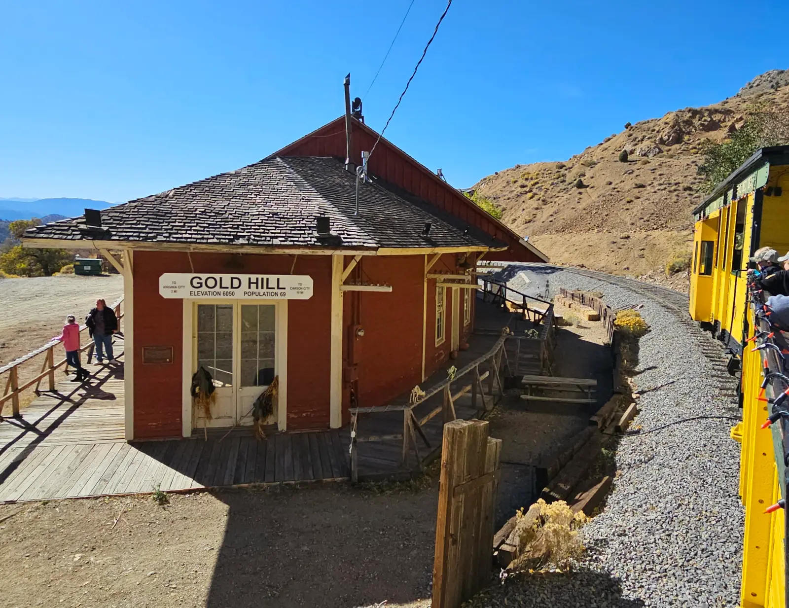 Gold Hill train station