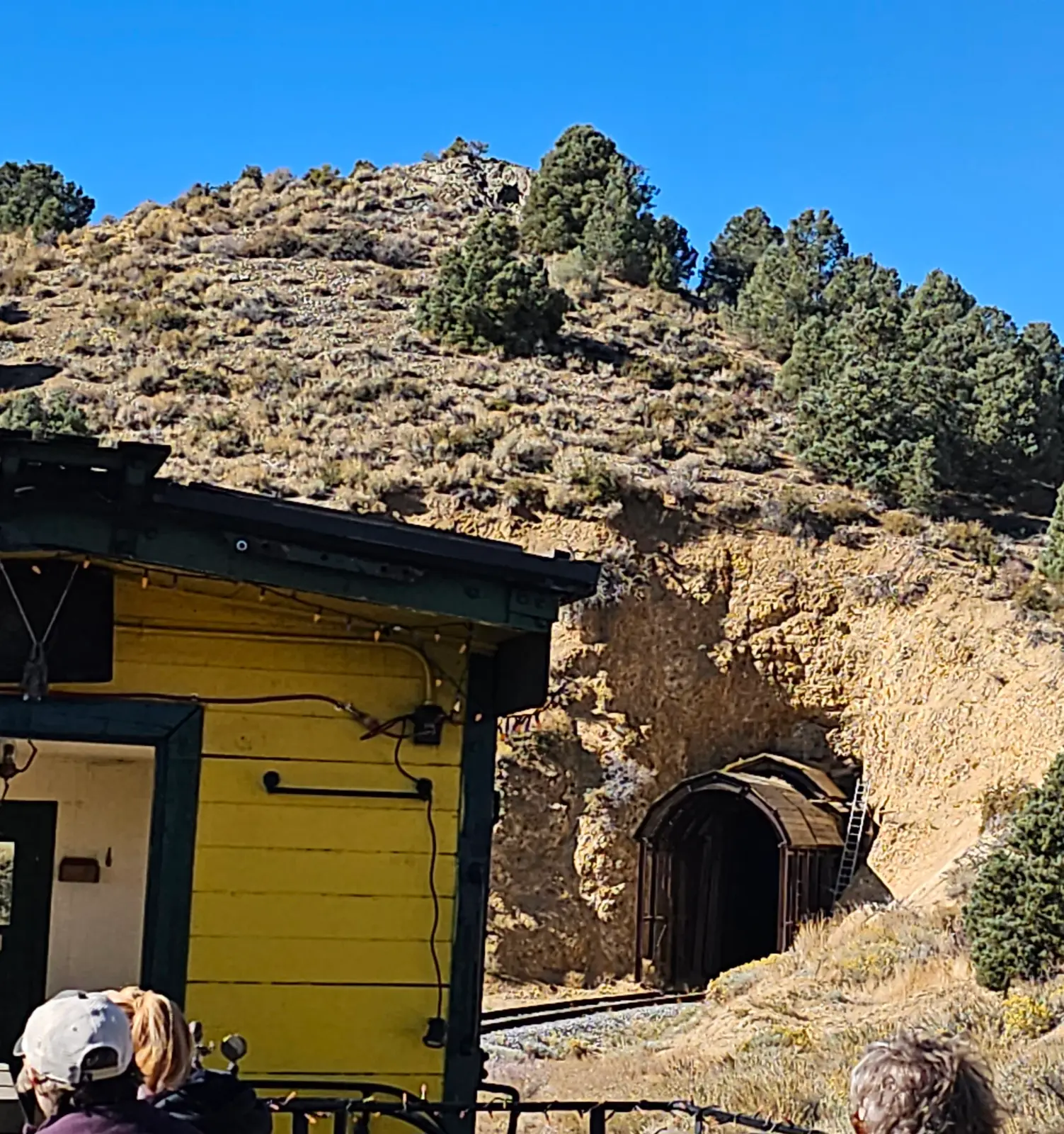 Virginia & Truckee Railroad tunnel