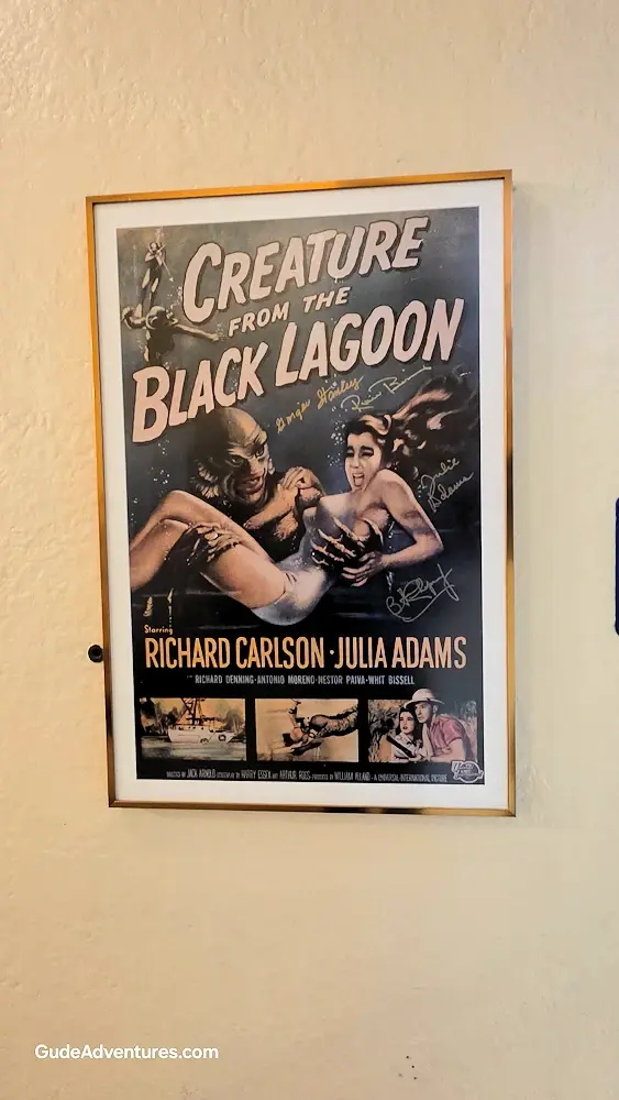 Poster for the film, Creature from the Black Lagoon.