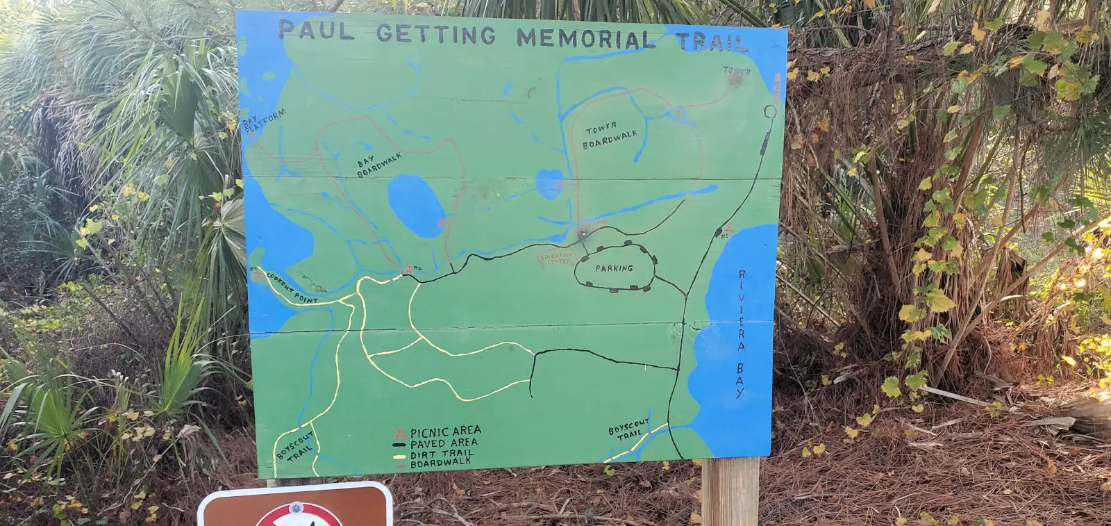Weedon Island Preserve trail map