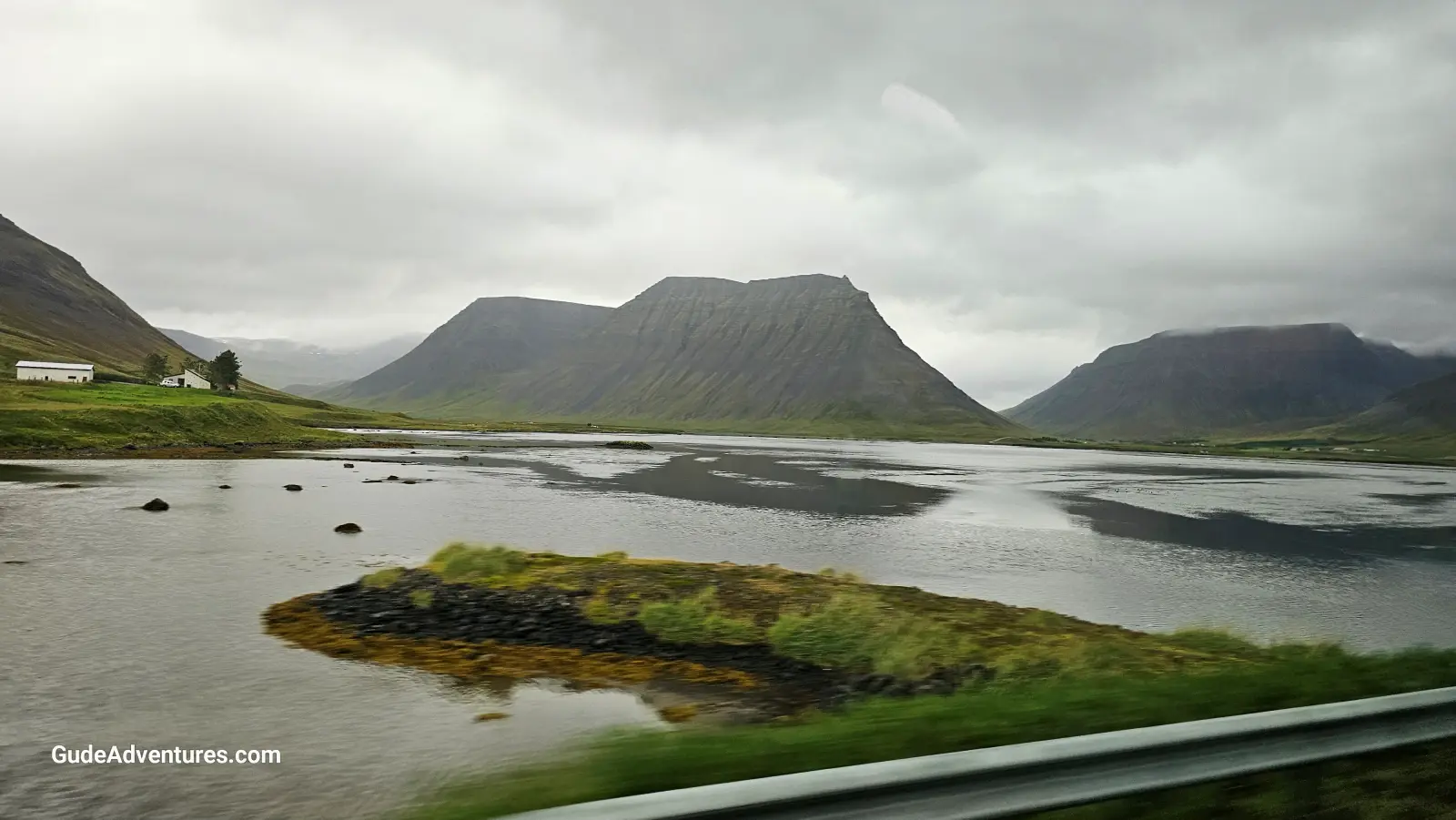 The East end of the Dyrajord.