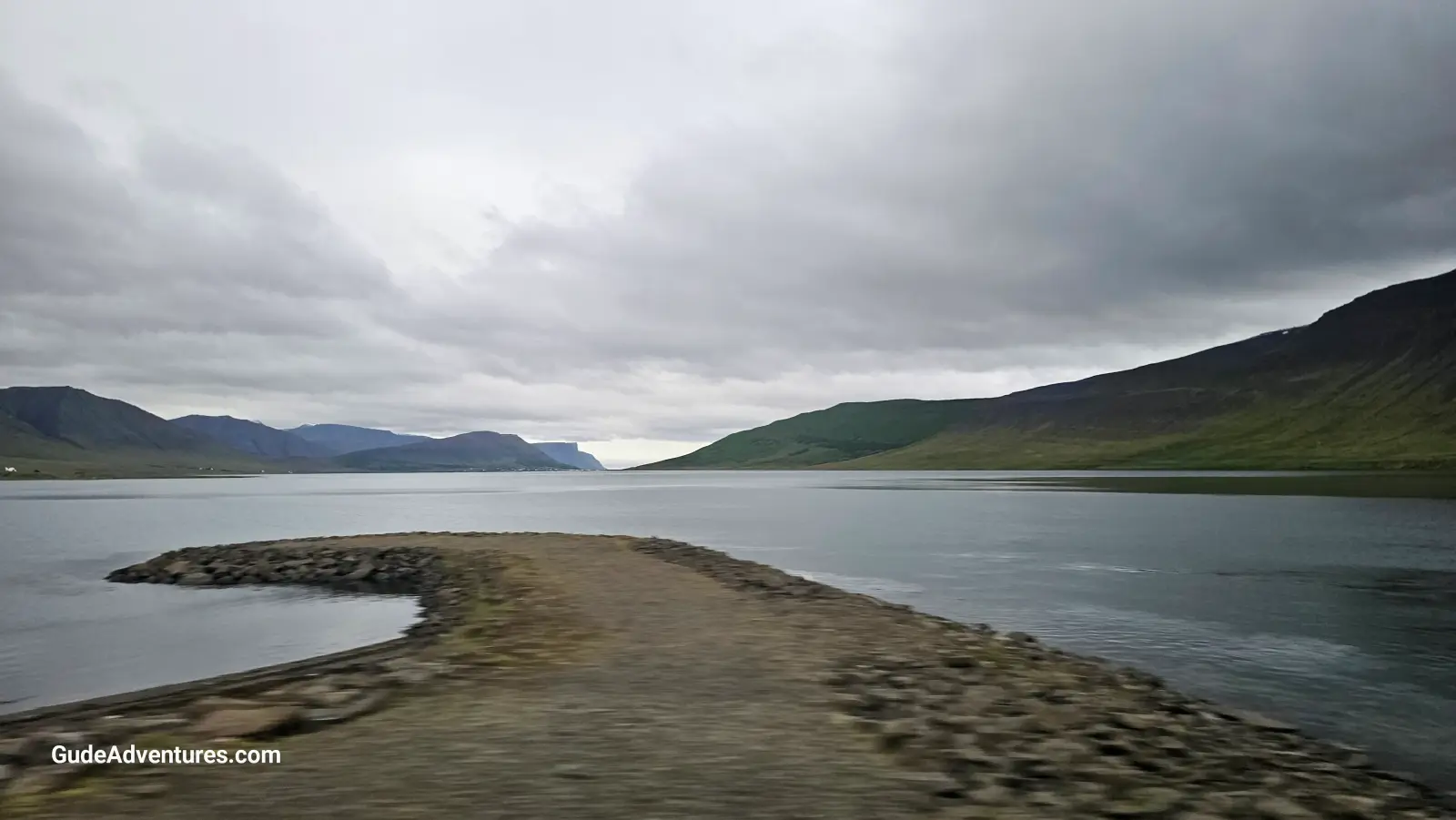 The West end of the Dyrafjord.