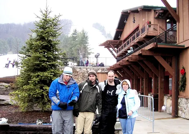 The ski lodge at whitetail
