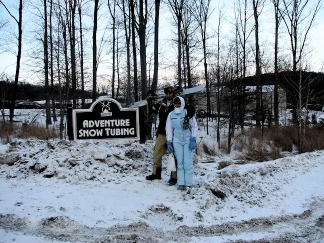 Adventure Snow Tube park at Whitetail