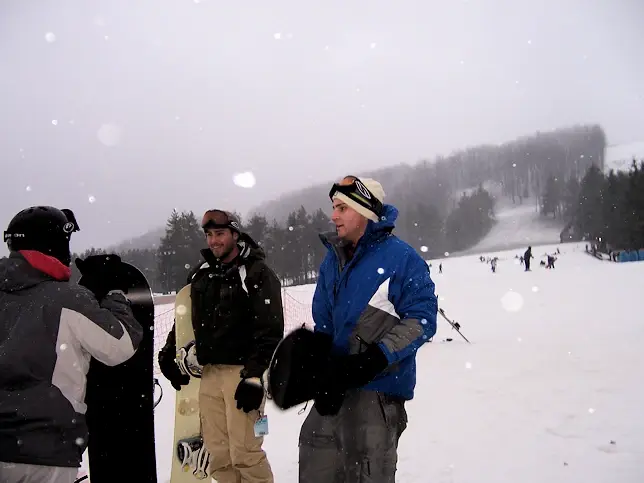 Snowboarding at the Wisp Resort