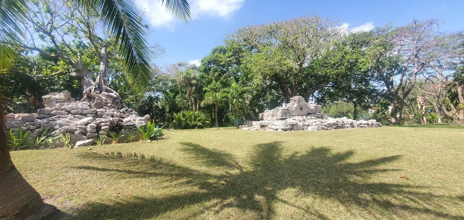 Xaman-Ha archeological ruins 
