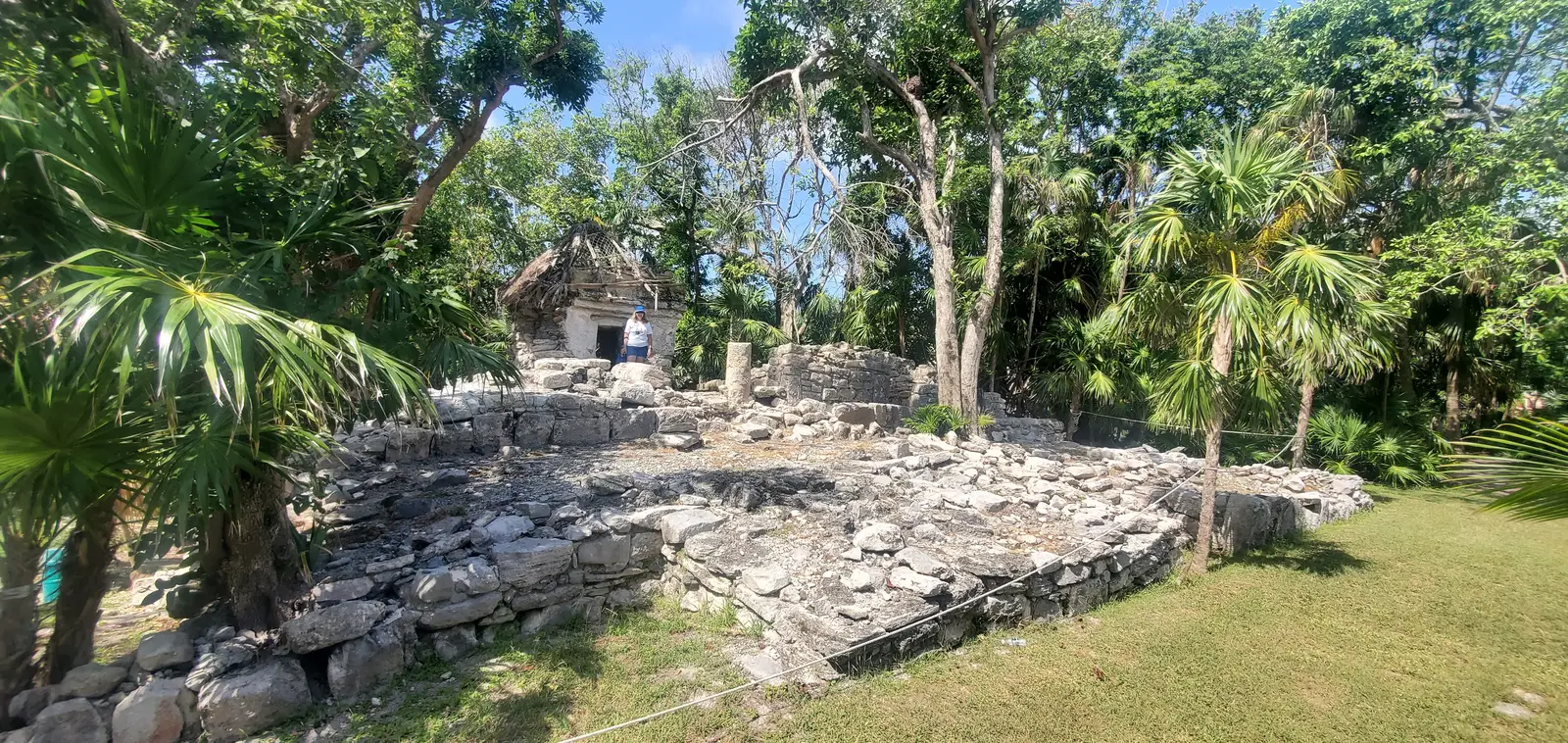Xaman-Ha archeological ruins 