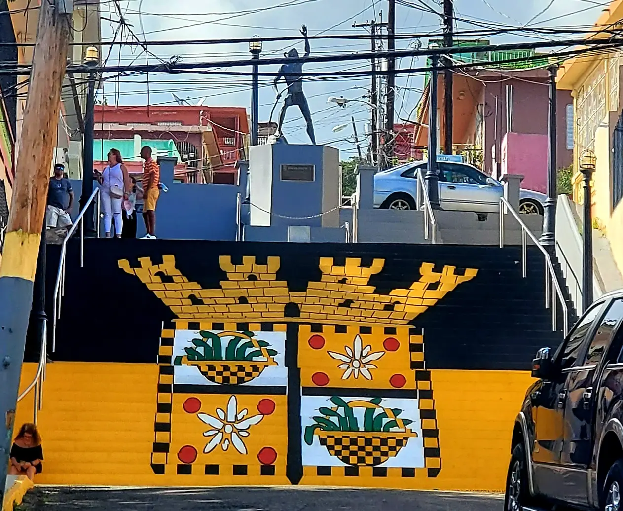 Yauco painted steps