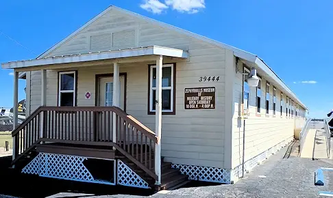 Zephyrhills Museum of Military History in old World War II barracks building